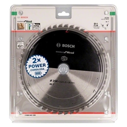 Bosch Kreissägeblatt Standard for Wood, 254x30, 48 Zähne Nr. 2608842239