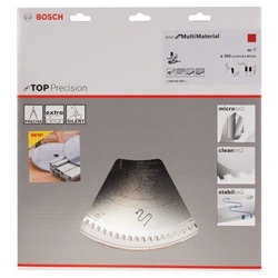Bosch Kreissägeblatt Top Precision Best for Multi Material, 305x30x2,3mm, 96 Zähne Nr. 2608642099