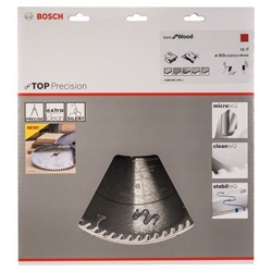 Bosch Kreissägeblatt Top Precision Best for Wood, 315x30x3,2mm, 72 Zähne Nr. 2608642118