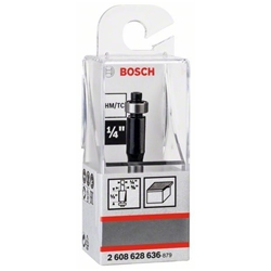 Bosch Laminat-Bündigfräser, 1/4-Zoll, D1 9,5mm, L 13,7mm, G 56mm Nr. 2608628636