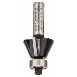 Bosch Laminat-Bündigfräser, 8mm, D1 23,7mm, B 5,5mm, L 12mm, G 54mm, 25° Nr. 2608628351