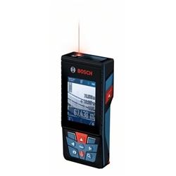 Bosch Laser-Entfernungsmesser GLM 150-27 C, integrierter Li-Ion-Akku, im Lieferumfang enthalten: Micro-USB-Kabel, Schutztasche, Trageschlaufe Nr. 0601072Z00