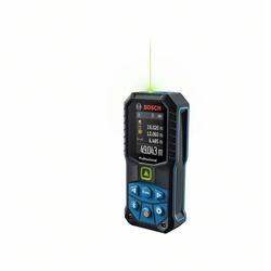 Bosch Laser-Entfernungsmesser GLM 50-27 CG mit 1 x Akku BA 3,7V 1.0Ah, zudem im Lieferumfang enthalten: Schutztasche, Trageschlaufe, USB-C-Kabel Nr. 0601072U01