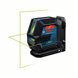 Bosch Linienlaser GLL 2-15 G mit Deckenklemme und Handwerkerkoffer Nr. 0601063W02