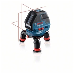 Bosch Linienlaser GLL 3-50, mit Laser-Empfänger LR2, Universalhalterung BM1, L-BOXX Nr. 0601063803