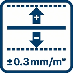 Bosch Linienlaser GLL 3-50, mit Laser-Empfänger LR2, Universalhalterung BM1, L-BOXX Nr. 0601063803