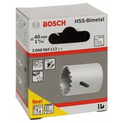 Bosch Lochsäge HSS-Bimetall für Standardadapter, 40mm, 1 9/16-Zoll Nr. 2608584112