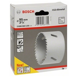 Bosch Lochsäge HSS-Bimetall für Standardadapter, 95mm, 3 3/4-Zoll Nr. 2608584130