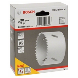 Bosch Lochsäge HSS-Bimetall für Standardadapter, 98mm, 3 7/8-Zoll Nr. 2608584851