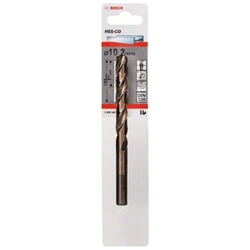 Bosch Metallbohrer HSS-Co, DIN 338, 10,2x87x133mm, 1er-Pack Nr. 2608585865