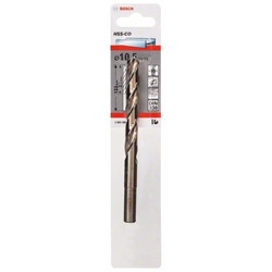 Bosch Metallbohrer HSS-Co, DIN 338, 10,5x87x133mm, 1er-Pack Nr. 2608585866