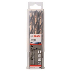 Bosch Metallbohrer HSS-Co, DIN 338, 12,5x101x151mm, 5er-Pack Nr. 2608585904