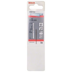 Bosch Metallbohrer HSS-Co, DIN 338, 1x12x34mm, 1er-Pack Nr. 2608585838