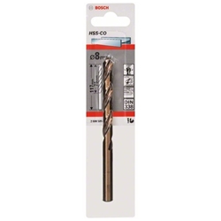 Bosch Metallbohrer HSS-Co, DIN 338, 8x75x117mm, 1er-Pack Nr. 2608585860