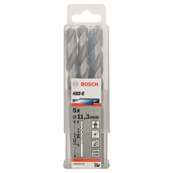Bosch Metallbohrer HSS-G, DIN 338, 11,3x94x142mm, 5er-Pack Nr. 2608585532