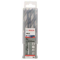 Bosch Metallbohrer HSS-G, DIN 338, 12,4x101x151mm, 5er-Pack Nr. 2608585541