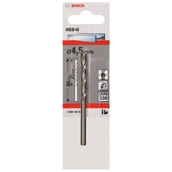 Bosch Metallbohrer HSS-G, DIN 338, 4,5x47x80mm, 1er-Pack Nr. 2608585920