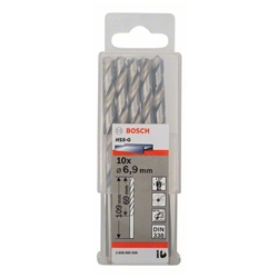 Bosch Metallbohrer HSS-G, DIN 338, 6,9x69x109mm, 10er-Pack Nr. 2608585500