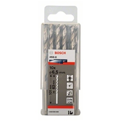 Bosch Metallbohrer HSS-G, DIN 338, 6,5x63x101mm, 10er-Pack Nr. 2608595068
