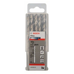 Bosch Metallbohrer HSS-G, DIN 338, 7,0x69x109mm, 10er-Pack Nr. 2608595070