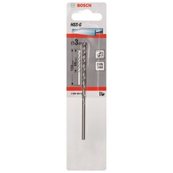 Bosch Metallbohrer HSS-G, DIN 340, 3x66x100mm, 1er-Pack Nr. 2608595676