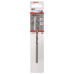 Bosch Metallbohrer HSS-G, DIN 340, 5,5x91x139mm, 1er-Pack Nr. 2608595684