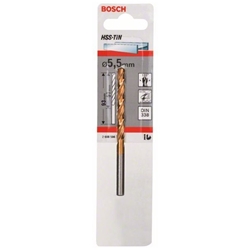 Bosch Metallbohrer HSS-TiN, DIN 338, 5,5x57x93mm Nr. 2608596706
