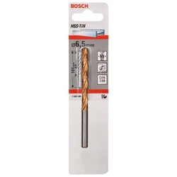 Bosch Metallbohrer HSS-TiN, DIN 338, 6,5x63x101mm Nr. 2608596716