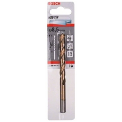 Bosch Metallbohrer HSS-TiN, DIN 338, 8,5x75x117mm Nr. 2608596736