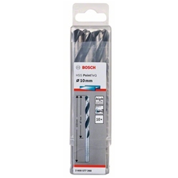 Bosch Metallspiralbohrer HSS PointTeQ, DIN 338, 10,0mm, 10er-Pack Nr. 2608577268
