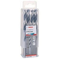 Bosch Metallspiralbohrer HSS PointTeQ, DIN 338, 10,1mm, 5er-Pack Nr. 2608577269