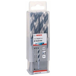 Bosch Metallspiralbohrer HSS PointTeQ, DIN 338, 10,6mm, 5er-Pack Nr. 2608577274
