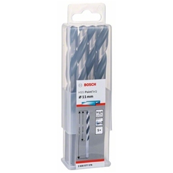 Bosch Metallspiralbohrer HSS PointTeQ, DIN 338, 11,0mm, 5er-Pack Nr. 2608577278