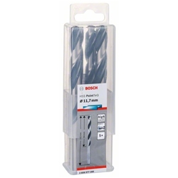 Bosch Metallspiralbohrer HSS PointTeQ, DIN 338, 11,7mm, 5er-Pack Nr. 2608577285