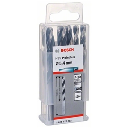 Bosch Metallspiralbohrer HSS PointTeQ, DIN 338, 5,4mm, 10er-Pack Nr. 2608577222