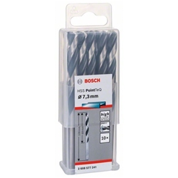 Bosch Metallspiralbohrer HSS PointTeQ, DIN 338, 7,3mm, 10er-Pack Nr. 2608577241