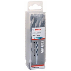 Bosch Metallspiralbohrer HSS PointTeQ, DIN 338, 7,7mm, 10er-Pack Nr. 2608577245
