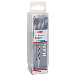 Bosch Metallspiralbohrer HSS PointTeQ, DIN 338, 7,8mm, 10er-Pack Nr. 2608577246