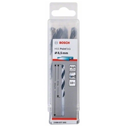 Bosch Metallspiralbohrer HSS PointTeQ, DIN 338, 8,5mm, 10er-Pack Nr. 2608577253