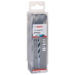 Bosch Metallspiralbohrer HSS PointTeQ, DIN 338, 9,0mm, 10er-Pack Nr. 2608577258