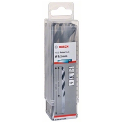 Bosch Metallspiralbohrer HSS PointTeQ, DIN 338, 9,1mm, 10er-Pack Nr. 2608577259