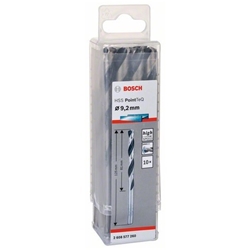 Bosch Metallspiralbohrer HSS PointTeQ, DIN 338, 9,2mm, 10er-Pack Nr. 2608577260