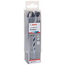 Bosch Metallspiralbohrer HSS PointTeQ, DIN 338, 9,8mm, 10er-Pack Nr. 2608577266