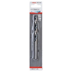 Bosch Metallspiralbohrer HSS PointTeQ, DIN 338, mit reduziertem Schaft, 11,0mm Nr. 2608577300