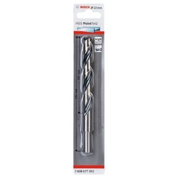 Bosch Metallspiralbohrer HSS PointTeQ, DIN 338, mit reduziertem Schaft, 12,0mm Nr. 2608577302