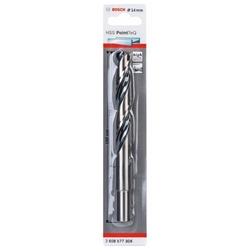 Bosch Metallspiralbohrer HSS PointTeQ, DIN 338, mit reduziertem Schaft, 14,0mm Nr. 2608577306