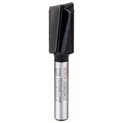 Bosch Nutfräser, 1/4-Zoll, D1 12,7mm, L 19,6mm, G 51mm, für Handfräsen Nr. 2608628413