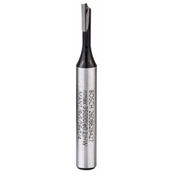 Bosch Nutfräser, 1/4-Zoll, D1 3,2mm, L 7,7mm, G 51mm Nr. 2608628427