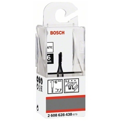 Bosch Nutfräser, 6mm, D1 3,2mm, L 7,7mm, G 51mm Nr. 2608628438
