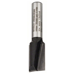 Bosch Nutfräser, 8mm, D1 13mm, L 19,6mm, G 51mm, für Handfräsen Nr. 2608628386